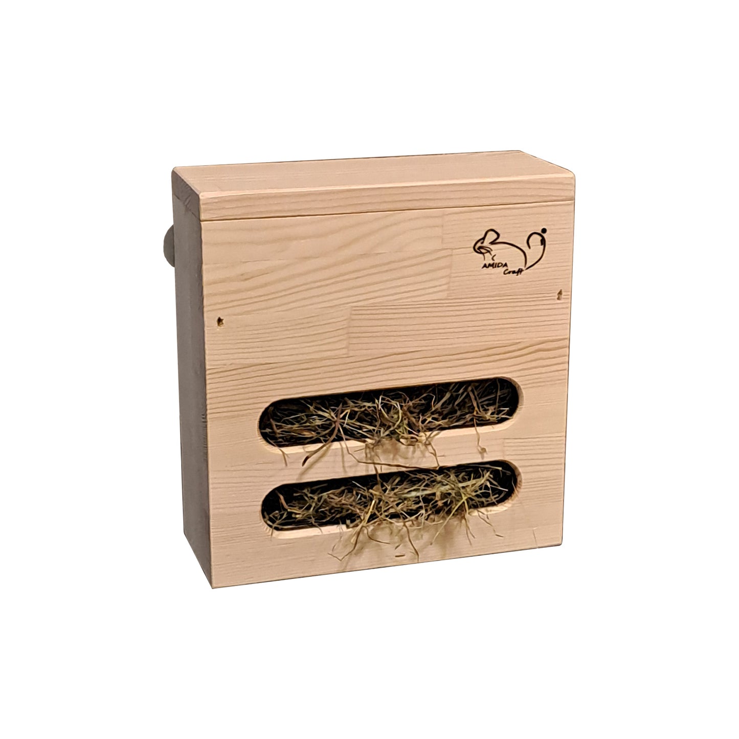 Kiln-Dried Pine Hay Feeder for Chinchillas, Rabbits & Guinea Pigs