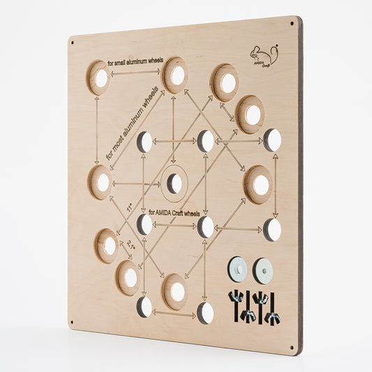 Cage Lattice Strengthening Board for Running Wheel – Reinforcement Panel to Reduce Vibration & Noise – Stable Wheel Support