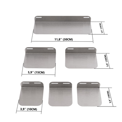 Durable Stainless Steel Shelves for Small Pets Set 6pcs